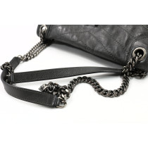 Saint Laurent Niki Pelle Grigio