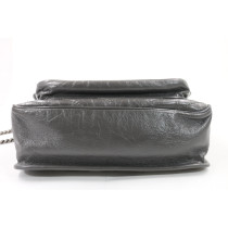 Saint Laurent Niki Pelle Grigio