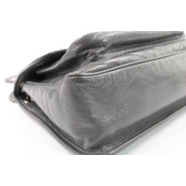 Saint Laurent Niki Pelle Grigio