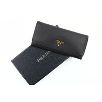 Prada Portafoglio Pelle Nera