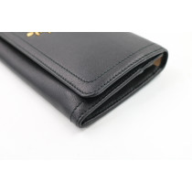 Prada Portafoglio Pelle Nera