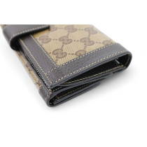 Gucci Portafoglio Crystal GG Beige