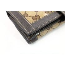 Gucci Portafoglio Crystal GG Beige