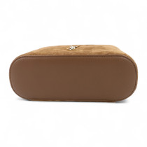 Saint Laurent Vanity Gaby Pelle Scamosciata Marrone