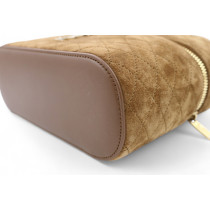 Saint Laurent Vanity Gaby Pelle Scamosciata Marrone