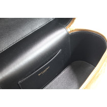 Saint Laurent Vanity Gaby Pelle Scamosciata Marrone