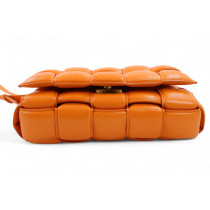 Bottega Veneta Cassette Pelle Arancio