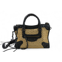 Balenciaga City Rafia Beige