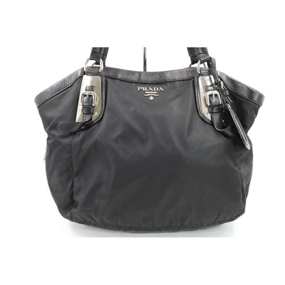 Prada Shopping Tela Nera