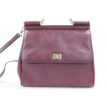 Dolce & Gabbana Sicily Pelle Bordeaux