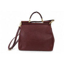 Dolce & Gabbana Sicily Pelle Bordeaux
