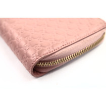 Gucci Portafoglio Pelle Guccissima Rosa