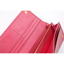 Prada Portafoglio Pelle Fucsia