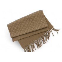 Gucci Sciarpa Lana e Cachemire Beige
