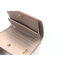 Prada Portafoglio Pitone Rosa