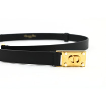 Dior Cintura Pelle Nera