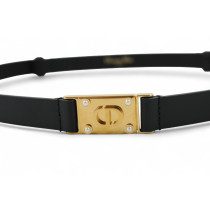 Dior Cintura Pelle Nera