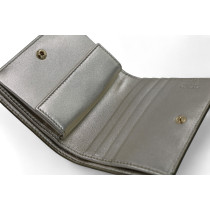 Prada Portafoglio Pitone Oro