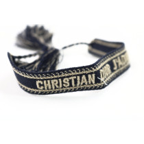Dior Bracciale Tessuto Blu