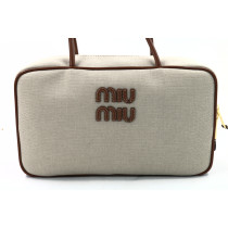 Miu Miu Beau Tela Beige