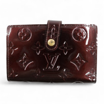 Louis Vuitton Portafoglio Vernis Bordeaux
