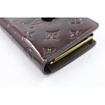 Louis Vuitton Portafoglio Vernis Bordeaux