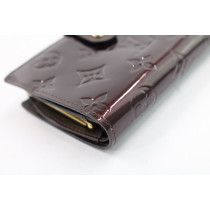 Louis Vuitton Portafoglio Vernis Bordeaux