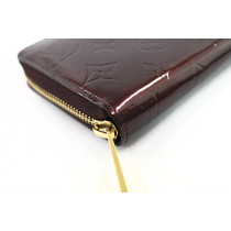 Louis Vuitton Portafoglio Vernis Bordeaux