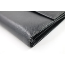 Prada Portafoglio Pelle Nera