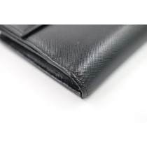Prada Portafoglio Pelle Nera