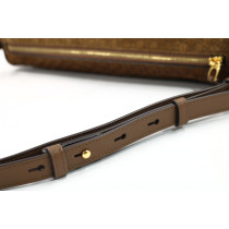 Gucci Half Horsebit Pelle Scamosciata Marrone