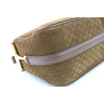 Gucci Half Horsebit Pelle Scamosciata Marrone