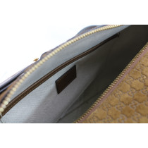 Gucci Half Horsebit Pelle Scamosciata Marrone