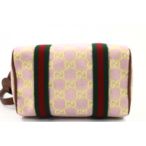 Gucci Bauletto Tessuto Rosa