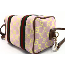 Gucci Bauletto Tessuto Rosa
