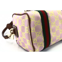 Gucci Bauletto Tessuto Rosa