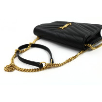 Saint Laurent Cassandre Small Pelle Nera