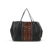 Valentino Rockstud Shopping Tribal Limited Pelle Nera