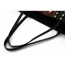 Valentino Rockstud Shopping Tribal Limited Pelle Nera