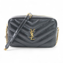 Saint Laurent Camera Bag Pelle Nera