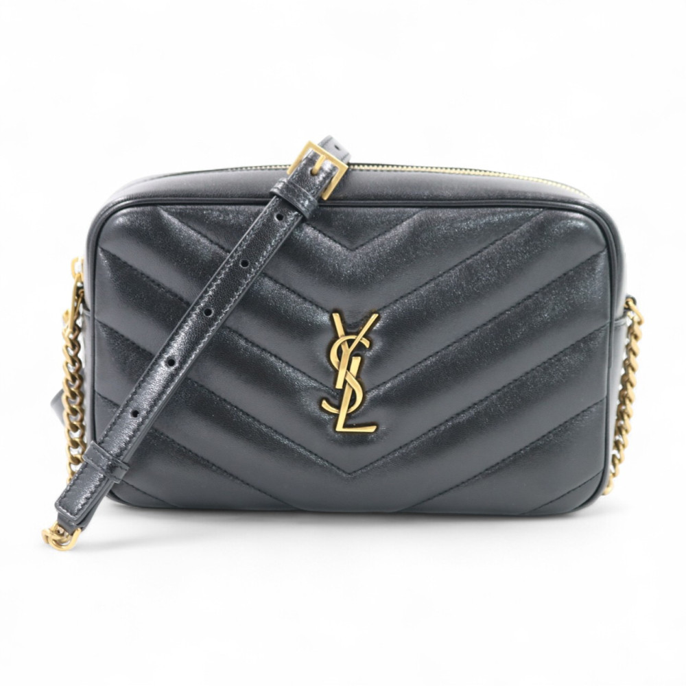 Saint Laurent Camera Bag Pelle Nera