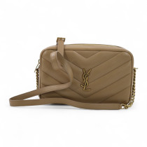 Saint Laurent Camera Bag Pelle Beige