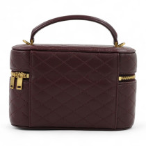 Saint Laurent Gaby Vanity Pelle Bordeaux