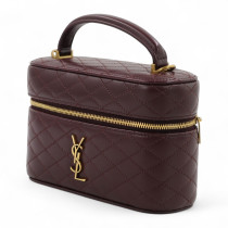 Saint Laurent Gaby Vanity Pelle Bordeaux