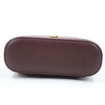 Saint Laurent Gaby Vanity Pelle Bordeaux