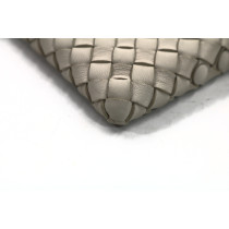 Bottega Veneta Pochette Pelle Bianco Ghiaccio