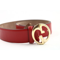 Gucci Cintura Pelle Rossa