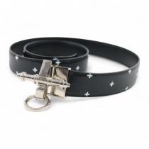 Givenchy Cintura Obsedia Pelle Nera