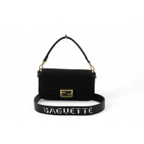 Fendi Baguette Tela Nera