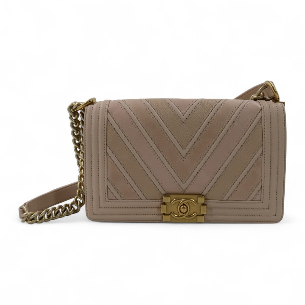Chanel Boy Pelle Rosa